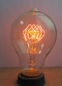 Decorativa lámpara incandescente <span class=keywords><strong>de</strong></span> edison bombilla 40 W regulable filamento espiral - Product Image 5
