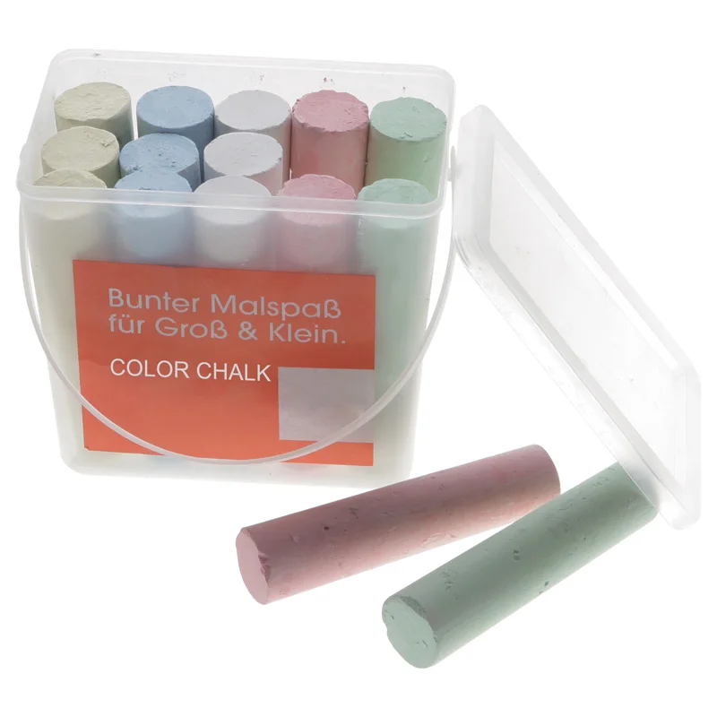 15 шт. барабаном упаковка цвет Большой Пылесос мелом и цветной мел комплект eco-friendly доске мелом для доски в школе