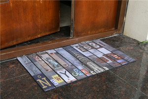 Productos chinos al por mayor personalizado Home Bienvenido Felpudo - Product Image 6