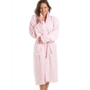 Womens <strong>Ladies</strong> Bath Towel Robe Cotton Terry Home <strong>Dressing</strong> <strong>Gown</strong> Light Pink Women 100% Cotton <strong>Towelling</strong> Hotel Robes - Product Image 1