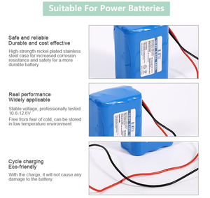 แบตเตอรี่ลิเธียมแบบกำหนดเองได้ BAKTH-18650-3S2P 10.8V 5Ah สำหรับรถเข็นไฟฟ้า/รถกอล์ฟ ขายส่ง - Product Image 4