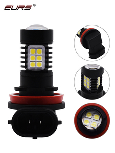 Lampadina <span class=keywords><strong>LED</strong></span> 9006 per Fendinebbia H11 <span class=keywords><strong>H7</strong></span> H8 H16, Luci <span class=keywords><strong>Auto</strong></span> <span class=keywords><strong>LED</strong></span> HB3 HB4 21W con Chip 3030, 12V Bianco Giallo, Faro di Guida - Product Image 2