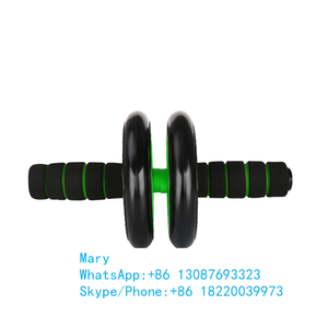 Degli uomini di Attrezzature Per Il Fitness Forza di Formazione Esercizio Addominale Ruota <span class=keywords><strong>AB</strong></span> <span class=keywords><strong>Roller</strong></span> Con Doppia Ruota - Product Image 5