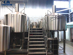बड़े खाना पकाने के बर्तन स्टेनलेस स्टील के बर्तन बियर साइडर पक मशीन