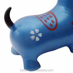 Cheval sautant gonfler animaux Offre Spéciale belle peinture colorée rebondissant en plastique gonflable saut souris <span class=keywords><strong>jouets</strong></span> pour enfants - Product Image 3