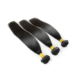 Non trasformati Vergine Dei Capelli Umani di Trama di Colore Naturale Diritto Brasiliano Dei Capelli Bundles