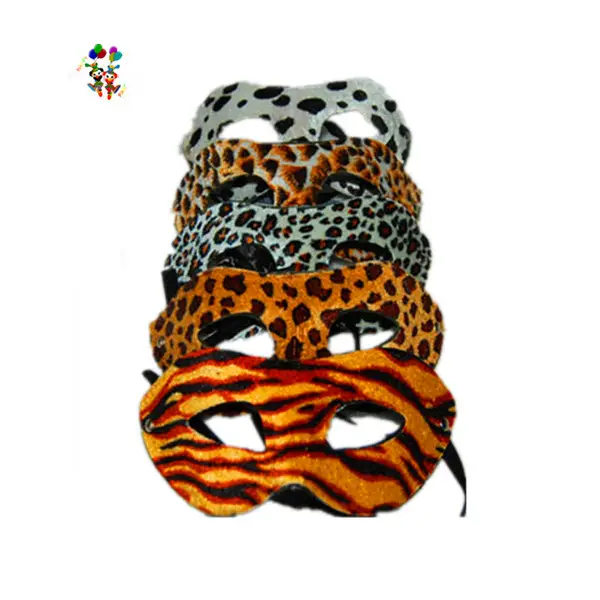 Maschere in maschera per feste veneziane in stile leopardo con venature del leopardo HPC-0452