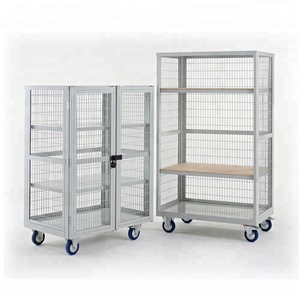 Magazijn Opslag Draad Mesh Roll <span class=keywords><strong>Trolley</strong></span> - Product Image 1