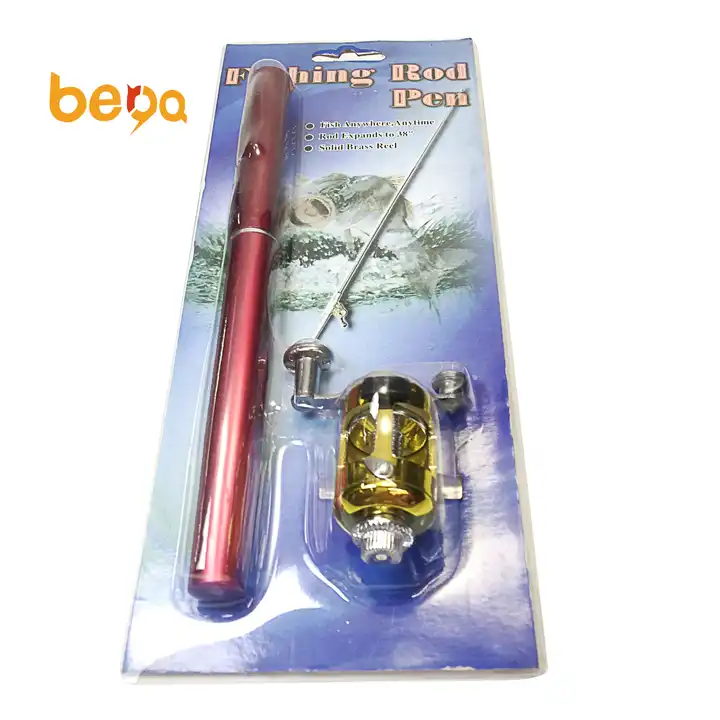 Pen Fishing Rod Set Pen Shape