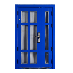 Porte d'entrée principale française en acier, joli modèle de sécurité, balançoire, Design moderne, pour Villa, hôtel, extérieur, appartement