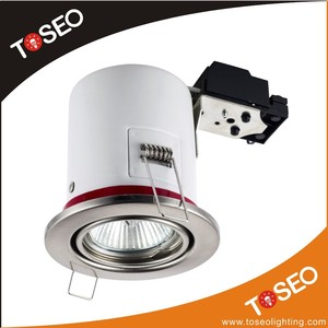 2017 Nuevo downlight GU10 fuego iluminación de techo CE, fuego <span class=keywords><strong>informe</strong></span> de prueba - Product Image 1