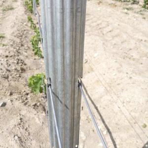 Poste métallique en vinyle galvanisé, nouveauté, approvisionnement directe depuis l'usine, dure longtemps - Product Image 3