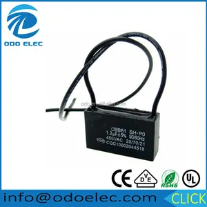 Two Wires 1.35uf CBB61 450V Capacitor