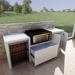 Tủ Bếp Chịu Nhiệt Và Độ Ẩm Úc Tủ Bếp BBQ Ngoài Trời - Product Image 4