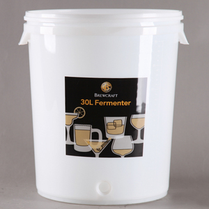 30 Litre <strong>Fermentation</strong> <strong>Bucket</strong> with Tap Airlock Home Brew Beer 30l <strong>Bucket</strong> - Product Image 6