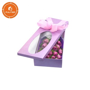 Boite de Roses à tige longue en papier, grande <span class=keywords><strong>fleur</strong></span>, pour un cadeau d'anniversaire, pour la fête des mères, nouveau <span class=keywords><strong>Design</strong></span> - Product Image 6