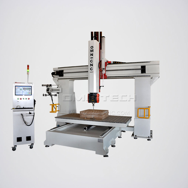 Jinan OMNI Woodworking Machine 1325 5 Axis Cnc Router