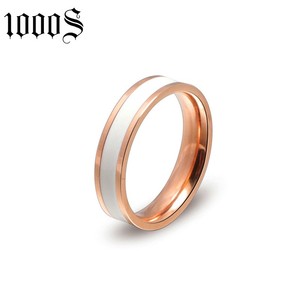 Noble Anneau En Acier Inoxydable Pour Les Femmes Mode Bijoux Accessoires - Product Image 2