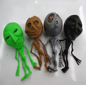 Boules de pâte en caoutchouc Alien Man pour anti-Stress, jouets anti-Stress, squelette humain, nouveau 2019