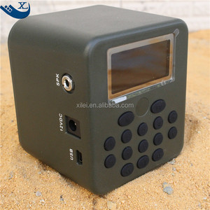 Remote Control Multi-Sound <strong>Horn</strong> with 210 Bird Sounds Hunting Decoy MP3 Player for Sounds of Ducks and Turkeys 100~200M Range