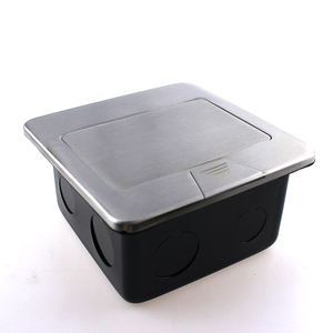 EU + RJ45 Tiêu Chuẩn Châu Âu Bật Lên Ổ Cắm Sàn Bạc Ổ Cắm Không Thấm Nước Hộp - Product Image 2