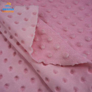 <span class=keywords><strong>Polyester</strong></span> Gebreide Super Zachte Velboa Minky Pluche Voor Speelgoed Schoenen Dekens 200 <span class=keywords><strong>Gsm</strong></span> Kleurrijke - Product Image 3