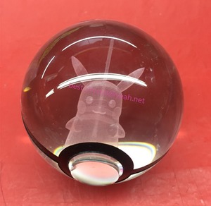 Quả Cầu Thủy Tinh Pha Lê Với Hình Ảnh Hoạt Hình Khắc Laser 3D - Product Image 4