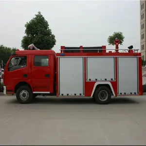 Mini caminhão de bombeiros dfac, veículo de combate a incêndios