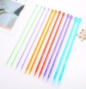 Charmkey Usine prix <span class=keywords><strong>fantaisie</strong></span> en plastique aiguilles à tricoter en plastique chanter <span class=keywords><strong>point</strong></span> dans <span class=keywords><strong>de</strong></span> belles couleurs sur Offre Spéciale - Product Image 2