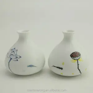 Tipos de lótus vaso de cerâmica flor de vaso de flores de cerâmica flor vaso de Decoração Para Casa Decoração de Mesa