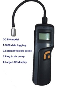 GC510 ozono portátil probador O3 detector de gas con bomba incorporada - Product Image 4