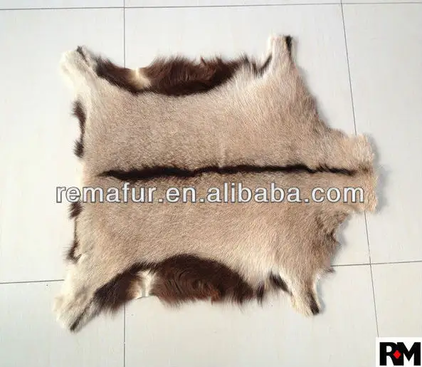 Long Hair Goat Fur Rug Straight Fur Goat Carpet