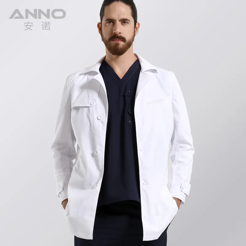 High quality white lab coat, doctor coat