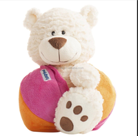 Oso de peluche suave Cuddly Buddy para niños y niñas, juguete de peluche, Bola de peluche, oso de peluche, pelota de peluche