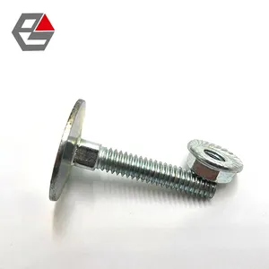 Carbon Steel T Head Elevator Bolt with hex flange nut