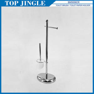 Porte-rouleau de papier lourd élégant en forme de pavé - Product Image 5