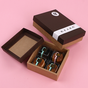 Cajón de revestimiento Uv negro de cartón de lujo, venta al por mayor, cajas de barras para la venta, caja de regalo para fechas de embalaje de Chocolate fresco - Product Image 3