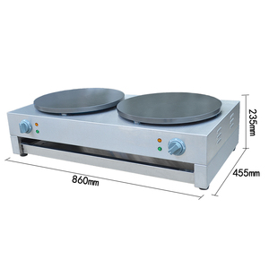 2016 Giratoria Doble Comercial Crepera Eléctrica/Máquina de Crepé de Decisiones - Product Image 6