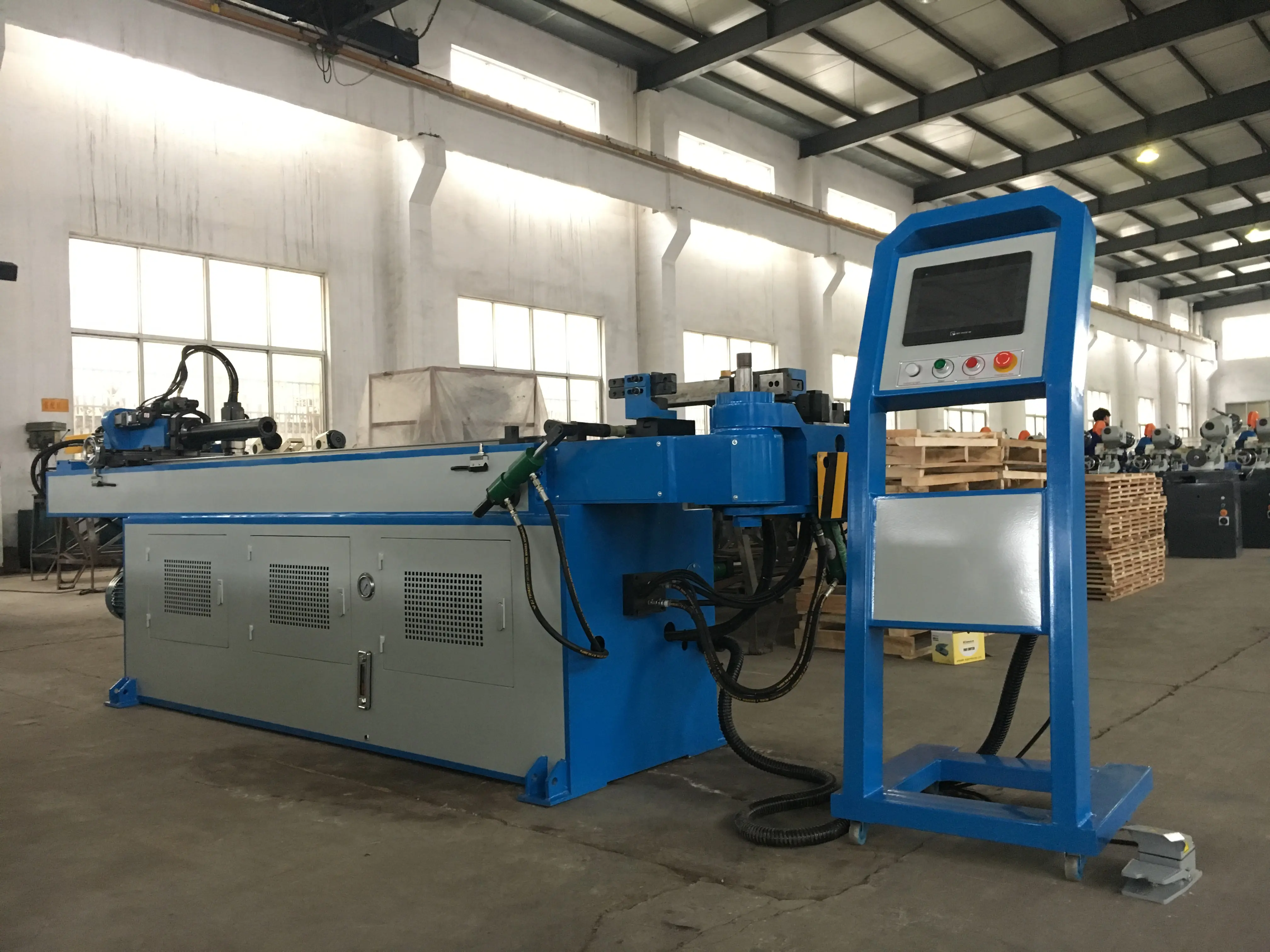 High Working Efficiency Hydraulic CNC Tube Bender Full Automatic Pipe Bending Machine for Copper  Stainless Steel  Aluminum