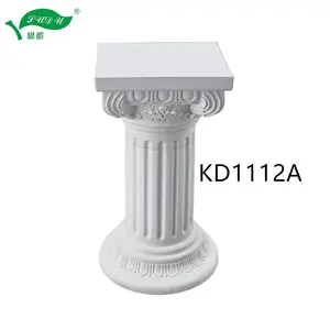 KD1112-Soporte decorativo para maceta, columna Romana