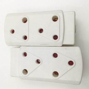 SA-97T1 Afrika Selatan 2way 16 Amp Adaptor Putih Warna