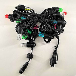 E14 Holiday Outdoor <strong>Led</strong> fairy <strong>Lights</strong> Connectable Rubber Cable 20 <strong>Waterproof</strong> <strong>LED</strong> BULBS <strong>String</strong> <strong>Light</strong> - Product Image 5