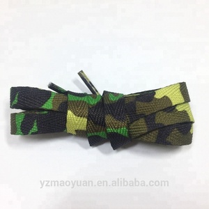 Lacets de chaussures de sport en polyester personnalisables en gros, largeur 10 mm, plats, monocouche, embouts transparents, longueur 115 cm, sublimables - Product Image 5