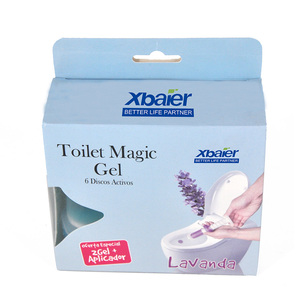 Benutzer definiertes Logo Toiletten schüssel Block Toiletten schüssel Reiniger Gel - Product Image 6