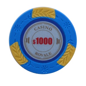 Casino Royale 14g Clay <strong>Poker</strong> <strong>Chips</strong> with Customized <strong>Values</strong>