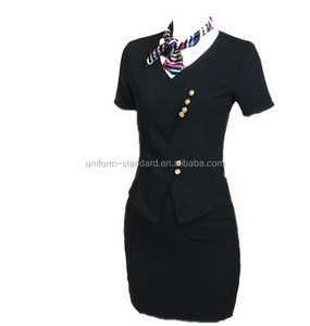 Precio competitivo para uniforme de azafata de aire completo de moda - Product Image 3