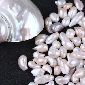 wholesale natural loose freshwater pearl beads medicinal pearls