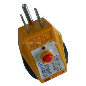 Electric Outlet Receptacle <strong>Tester</strong> with GFCI Diagnosis GFCI Outlet <strong>Circuit</strong> <strong>Tester</strong> SK310 1 Year Warranty CE/FCC for - Product Image 2