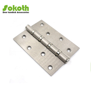 Charnière de porte du Moyen-Orient, charnière en fer nickel satiné 4 ", charnière pour portes de meubles - Product Image 4
