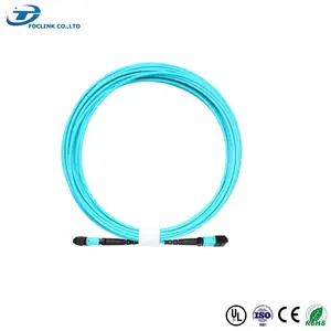 High Quality fiber optic 12 cores MPO Fiber Jumper Shenzhen factory